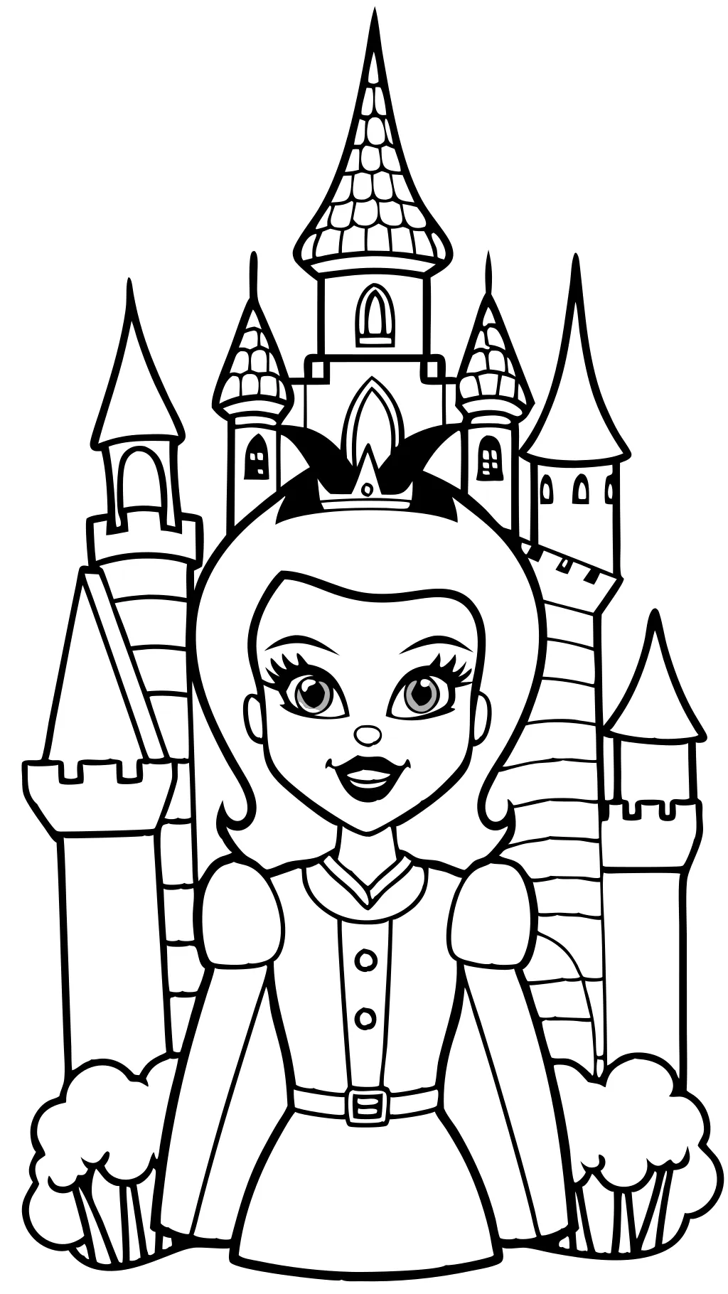 descendants coloring pages